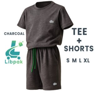 lacoste-tracksuit-(shorts-+-t-shirt)-black
