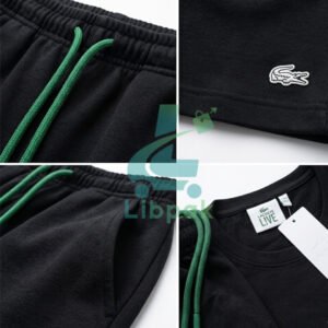 lacoste-tracksuit-(shorts-+-t-shirt)-black