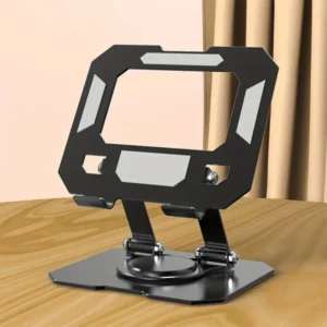 360-rotating-metal-tablet-mobile-adjustable-foldable-and-portable-desk-mount-with-cooling-design-for-phones-tablets-and-small-devices-device-cooling-stand-stainless-steel-stand