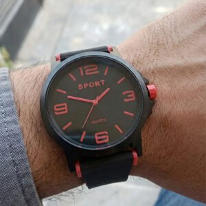 trio-of-black-sport-watches-with-high-contrast-green-red-and-yellow-details