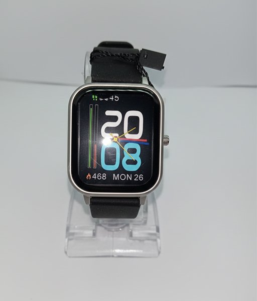 8 Set-of-modern-smartwatches-with-silicone-straps-in-black-green-and-blue