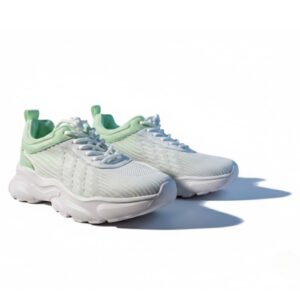 chunky-white-&-mint-athletic-shoes