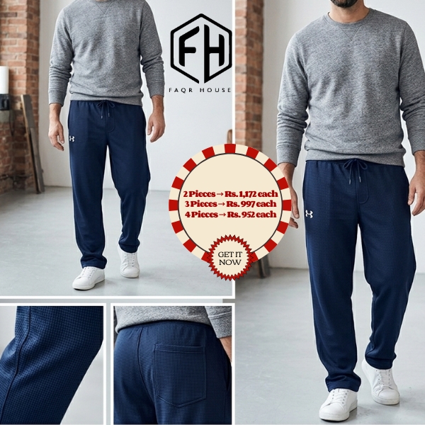 Men’s Premium Performance Trouser | Breathable, Lightweight & Stretchable | Perfect for Gym, Running & Every-day Wear