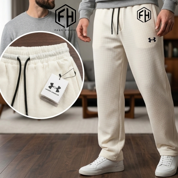 Waffle with actor white waffle-trouser-white