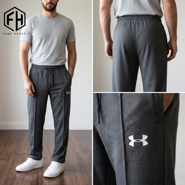 Waffle with actor gray waffle-trouser-gray