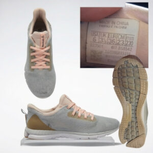 reebok-women's-gray-and-peach-running-sneakers-thrifted-shoes-Pakistan